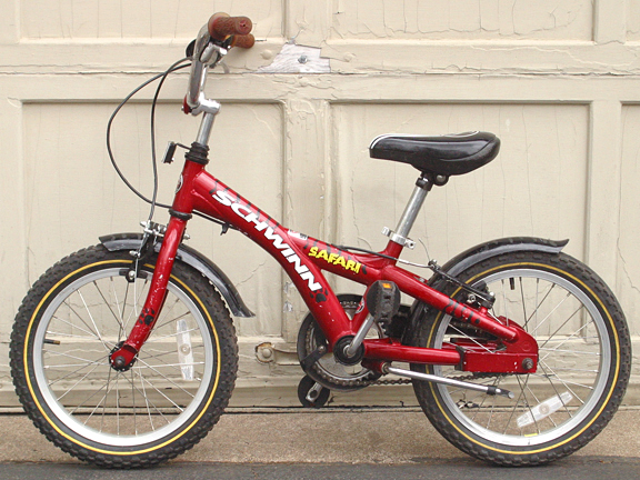 schwinn safari 16 inch bike