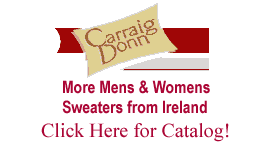 Carraig Donn Mens & Womens Catalog of Sweaters