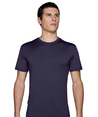 Icebreaker New Zealand Mens Merino Wool Tech T Lite T-shirt Top